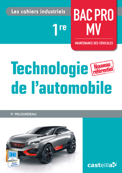 Picture of Technologie de l'automobile 1re Bac Pro Maintenance des véhicules (2015) - Pochette élève