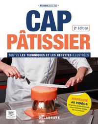 Image de Réussir pas à pas CAP Pâtissier (2024) - Manuel élève