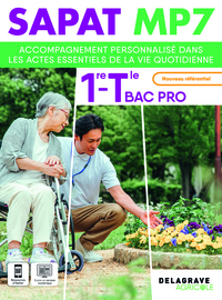 Image de SAPAT - MP 7 - Accompagnement personnalisé dans les actes essentiels de la vie quotidienne 1re Tle Bac Pro SAPAT (2025) - Pochette élève