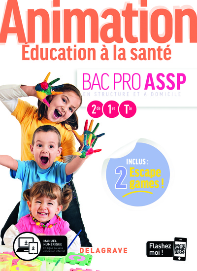 Picture of Animation, Éducation à la santé 2de, 1re, Tle Bac Pro ASSP (2020) - Pochette élève