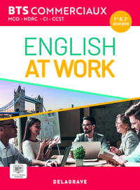 Picture of English at work - Anglais BTS commerciaux (MCO, NDRC, CI, CCST) 1re et 2e années (2026) - Pochette élève