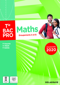 Picture of Maths - Groupements A et B - Tle Bac Pro (2021) - Pochette élève