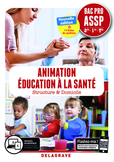 Picture of Animation, Éducation à la santé 2de, 1re, Tle Bac Pro ASSP (2019) - Pochette élève