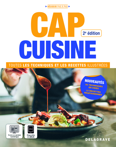 Picture of CAP Cuisine - Toutes les techniques et recettes illustrées (2025) - Manuel élève
