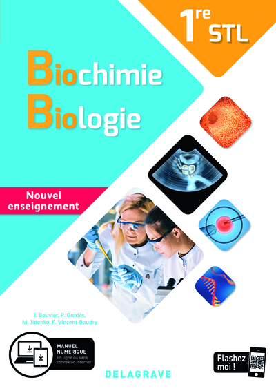 Picture of Biochimie, Biologie 1re STL (2020) - Manuel élève