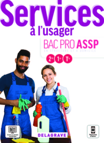 Picture of Services à l'usager 2de, 1re, Tle Bac Pro ASSP (2021) - Pochette élève