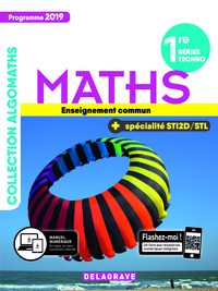 Picture of Mathématiques 1re Tronc commun, spécialité STI2D/STL (2019) - Manuel élève