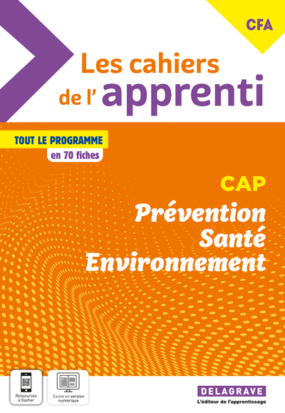 Picture of Les cahiers de l'apprenti - Prévention Santé Environnement (PSE) CAP (2023) - Pochette élève
