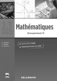 Picture of Mathématiques 1re, Tle Bac Pro Groupement C (2016) - Spécimen