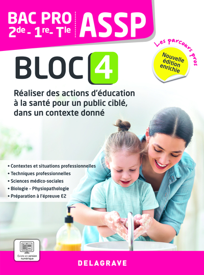 Image de Les Parcours Pros - ASSP - Bloc 4 - 2de, 1re, Tle Bac pro ASSP (2026) - Pochette élève