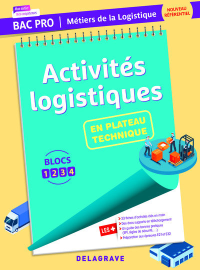 Picture of Mon métier, mes compétences - Activités logistiques en plateau technique - Bac Pro Métiers de la logistique (2026) - Pochette élève