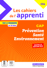 Picture of Les cahiers de l'apprenti Prévention Santé Environnement (PSE) CAP (2025) - Pochette élève