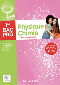 Image de Physique - Chimie 1re Bac Pro (2025) - Pochette élève