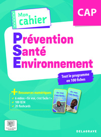 Image de Mon Cahier de Prévention Santé Environnement (PSE) CAP (2026) - Pochette élève