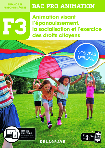 Picture of Fonction 3 Animation visant l'épanouissement, la socialisation et l'exercice des droits citoyens 2de, 1re, Tle Bac Pro Animation (2020) - Pochette élève