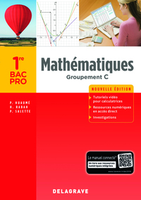 Picture of Mathématiques 1re Bac Pro Groupement C (2018) - Pochette élève