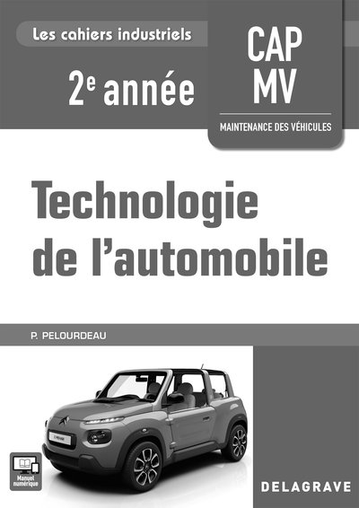 Picture of Technologie de l'automobile 2e année CAP MV (2018) - Pochette - Livre du professeur