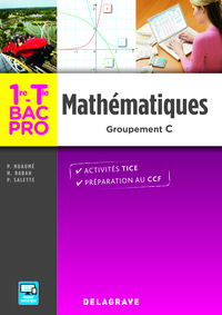 Picture of Mathématiques 1re, Tle Bac Pro Groupement C (2016) - Pochette élève
