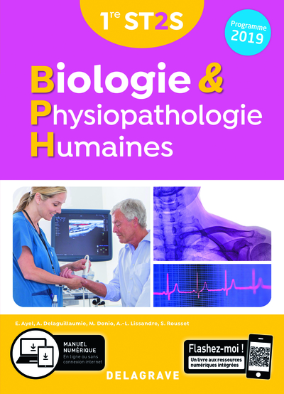 Picture of Biologie et physiopathologie humaines 1re ST2S (2019) - Manuel élève