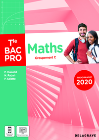 Picture of Maths - Groupement C - Tle Bac Pro (2021) - Pochette élève