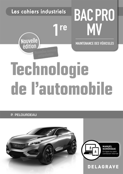 Picture of Technologie de l'automobile 1re Bac Pro MV (2020) - Pochette - Livre du professeur