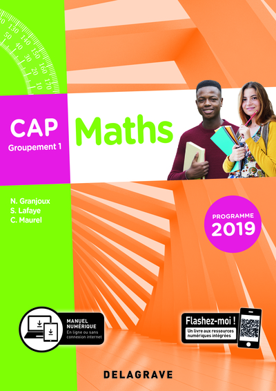Picture of Maths CAP Groupement 1 (2019) - Pochette élève