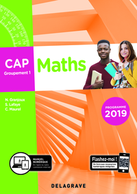 Picture of Maths CAP Groupement 1 (2019) - Pochette élève