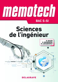 Image de Mémotech Sciences de l'ingénieur 1re, Tle Bac S CPGE (2017) - Référence