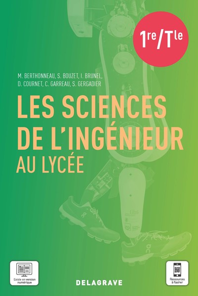 Picture of Les sciences de l'ingénieur au lycée (2021) - Manuel élève
