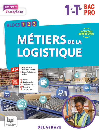 Picture of Mon métier, mes compétences - Métiers de la Logistique 1ère, Tle Bac Pro (2026) - Pochette élève