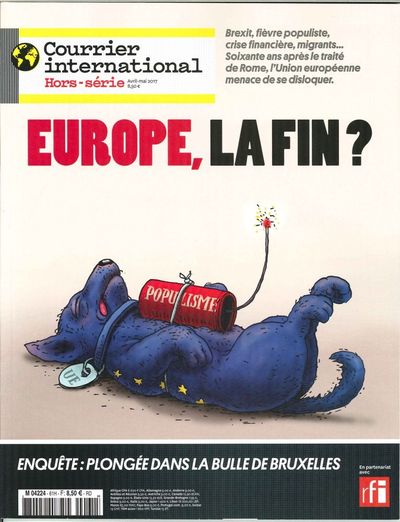 Picture of Courrier International Hs N°61 Europe La Fin  Mars 2017
