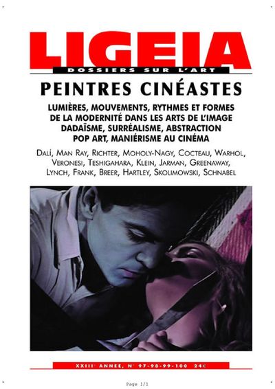 Image de Ligeia N°97 Peintres Cineastes