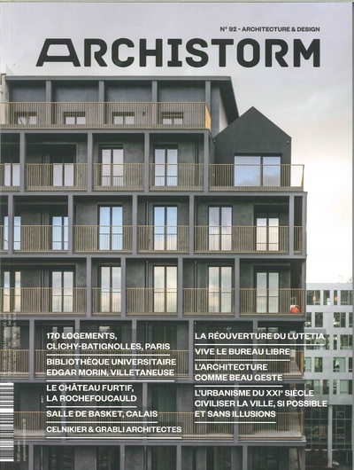 Image de Archistorm N°92 - septembre/octobre 2018