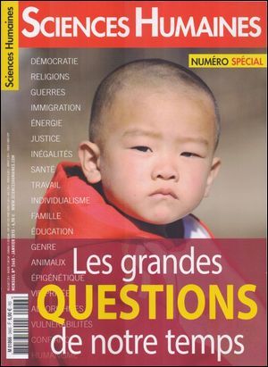 Image de SCIENCES HUMAINES N°266 Les grandes questions de notre temps