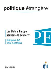 Picture of POLITIQUE ETR.2013/4 Et.Europe - PE134