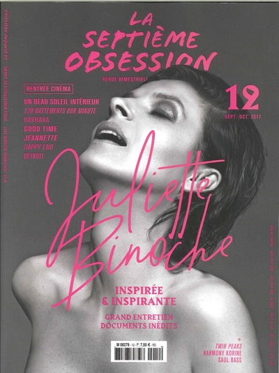 Image de La Septieme Obsession N°12 Juliette Binoche  Septembre/Octobre 2017