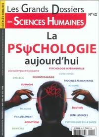 Picture of Sciences Humaines Gd N°42 La Psychologie Aujourd'Hui Mars 2016