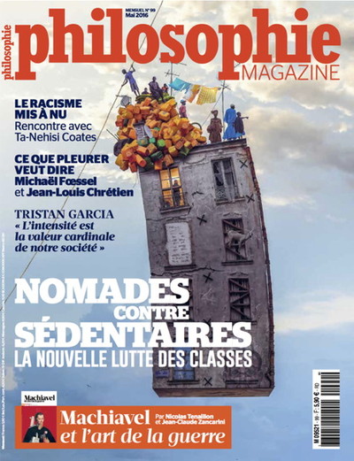 Image de Philosophie Magazine N°99 Nomades Contre Sedentaires Mai 2016