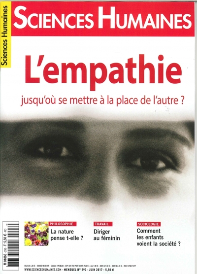 Picture of Sciences Humaines N°293  L Empathie  Juin 2017
