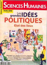 Picture of Sciences Humaines Hs Special N°21 Les Grandes Idees Politiques Avril 2016