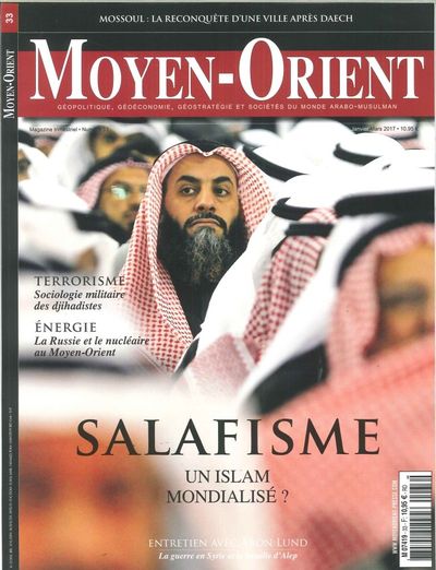 Image de Moyen Orient N° 33 -  Salafisme -Janvier 2017