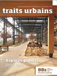 Image de Traits Urbains N°88  Espace Publics Avril/Mai 2017