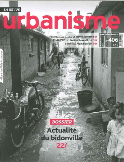 Image de Urbanisme N°406 Les Bidonvilles Octobre 2017
