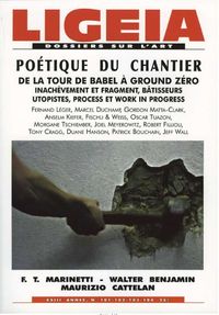 Image de Ligeia N°101 Poetique Du Chantier