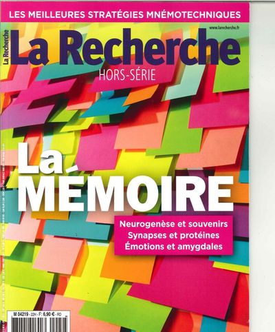 Image de La Recherche Hs N°22  La Memoire Mai/Juin 2017