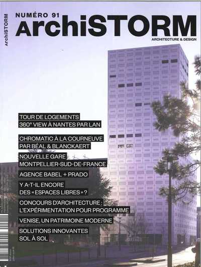 Image de Archistorm N°91 - juillet/août 2018