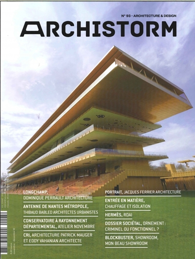 Image de Archistorm N°93 - novembre/novembre 2018