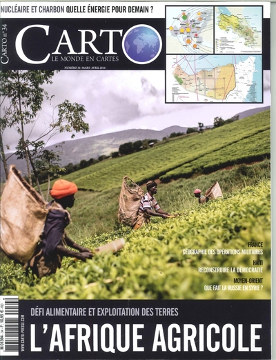 Picture of CARTO N°34 L'AFRIQUE AGRICOLE MARS/AVRIL 2016