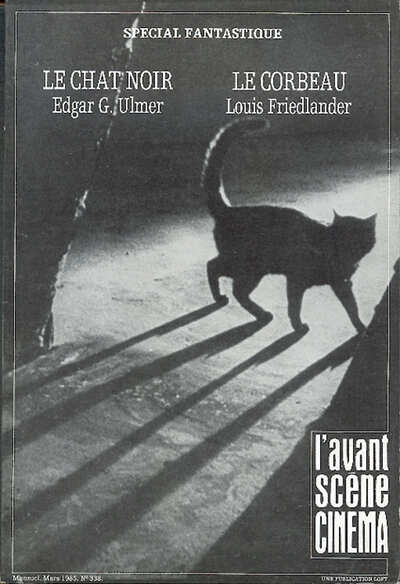 Image de L'Avant-Scène Cinéma N°338 : Le chat noir - Mars 1985