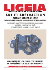Image de Ligeia N°89 Art Et Abstraction